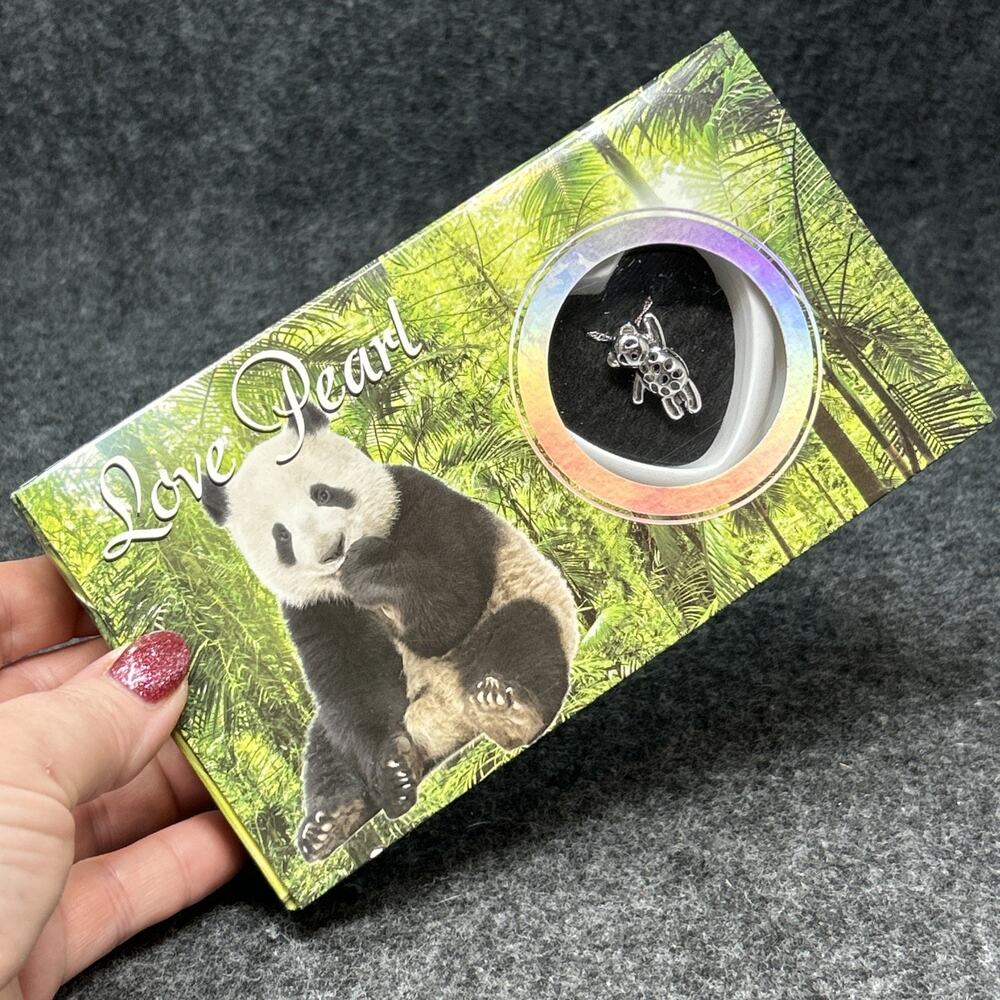 NEW Love Pearl Wish Pearl Kit Panda Cultured Necklace Genuine Freshwater Gift